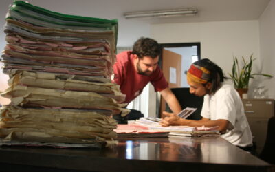 Investigando junto a Felipe Álvarez en la Corte Judicial de Pichincha